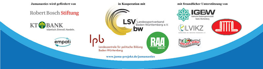 Kooperationspartner, Sponsoren und Träger der JUMA Sportgesundheitskampagne in Baden-Württemberg