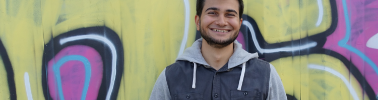 Muhammed, 18 Jahre, Student und im JUMA-Vorstand